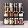 Handun 13-Piece Glass Spice Jar Set