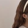 Women Headband Anti-Slip Inner Side Sponge Filling Handmade Knitting Hair Hoop