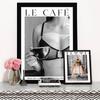 Paris Museum Mode Poster Druck Sexy Frau Blumen Café Wand Kunst Leinwand Malerei Zimmer Home Decor Brust Grace Girl