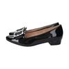 Bridget Birkin Women's Jewel Buckle Loafers, Black, Size 22.5cm, 541626