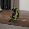 Collectible Military Figurine 3D Printed Soldier Desktop Figurine, Model, Miniature Action Figure Ornament for Home Office Car Decor And Lovers