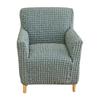 Simple Style Bubble Yarn Elastic Chair Cover, Single Sofa Cover, Full Package Sofa Cover, Coffee Shop High-back Sofa Chair Cover