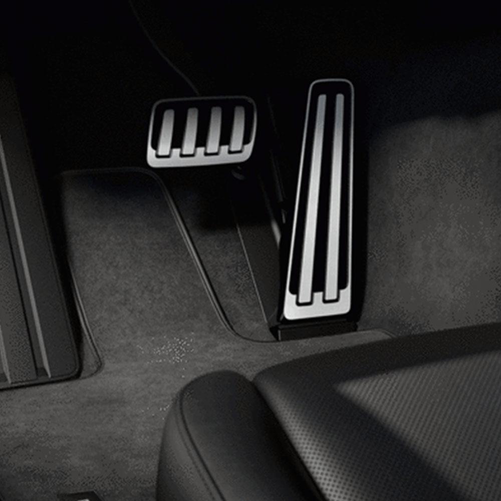 Car Foot Pedals For Porsche Panamera 971 Chassis G2 2017 2018 2019 2020 2024 2024 Non-slip Fuel Brake No Drilling Alloy Covers