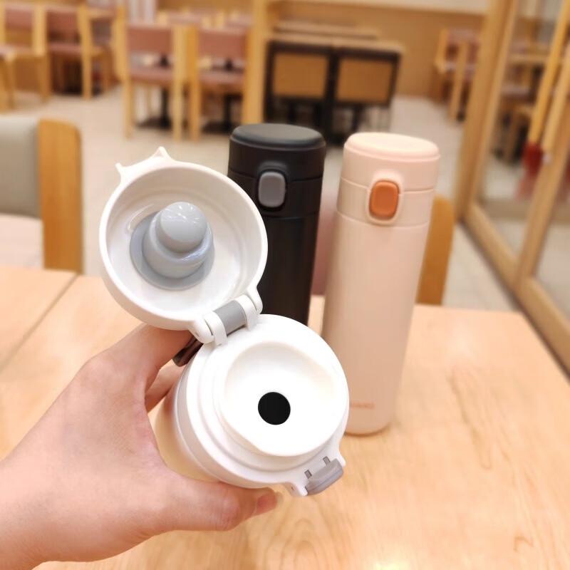 FUGUANG Qilan 304 Stainless Steel Pop-Up Lid Thermos Mug