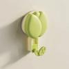 Removable Tulip Suction Cup Hooks No Drill Wall Mounted Hook Vacuum Suction Hook  Dormitory