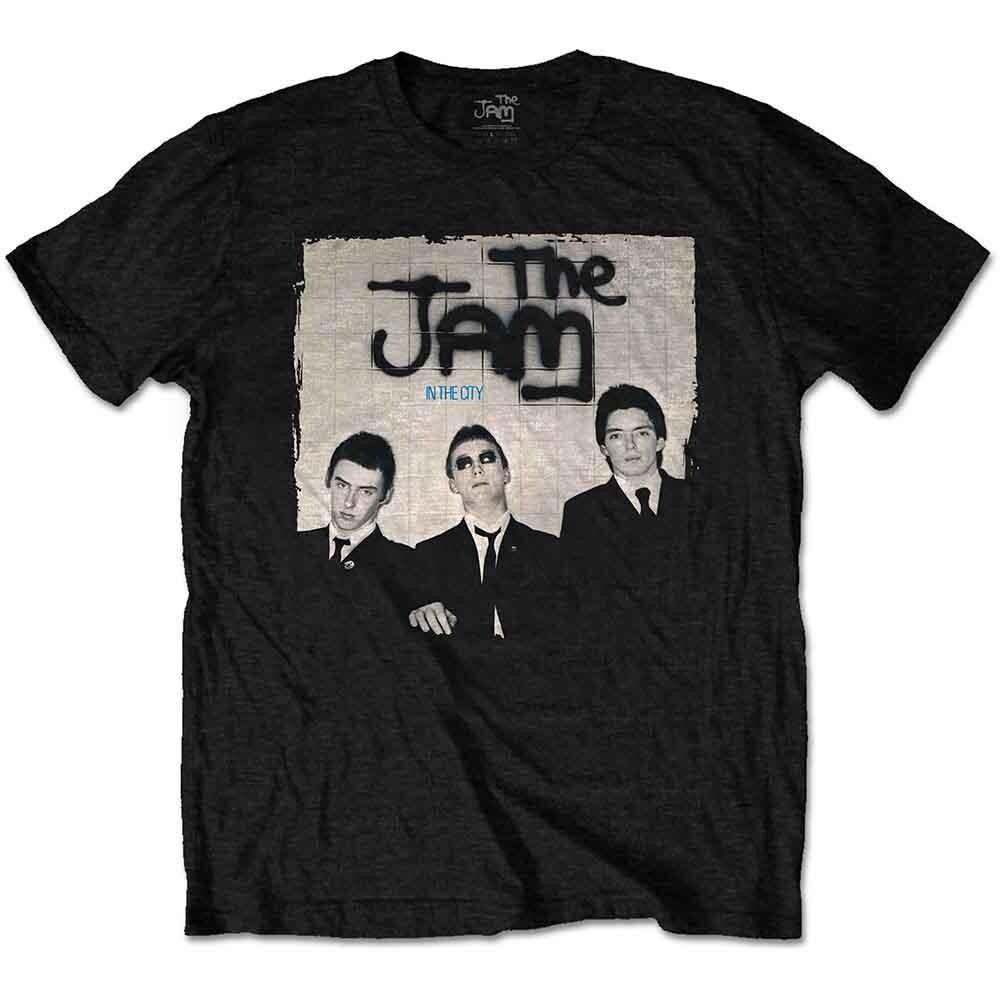 

The Jam T-Shirt In The City Band Official Black New M