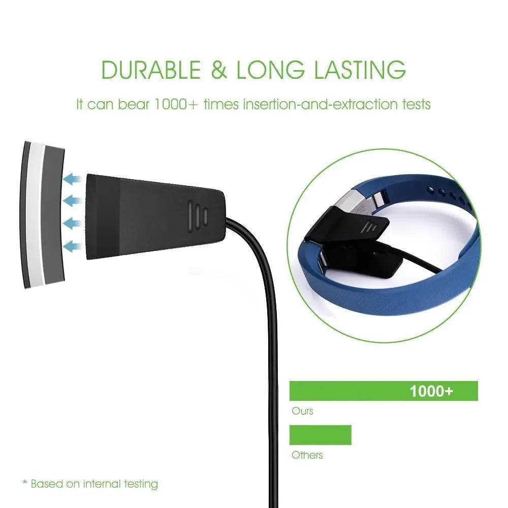 USB Charging Cable for Fitbit Alta Replacement Cradle Dock Cable Adapter Smart Watches