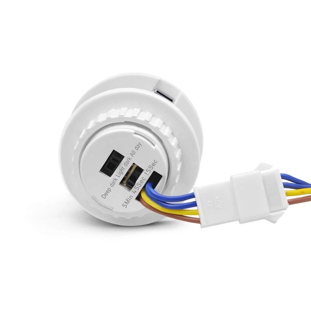 1PC Motion Sensor Light Switch 220V 110V Pir Presence Sensor for Lighting Time Delay Adjust Movement Detector Lamp Automatic Switch