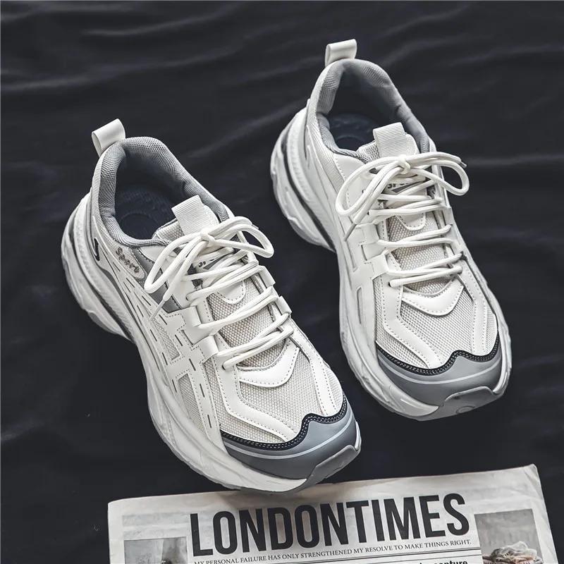 

Classic men s shoes lightweight and comfortable mesh breathable sports shoes fashionable and trendy casual running shoes 44