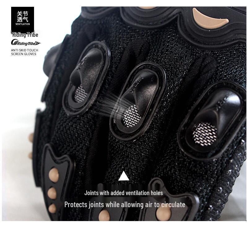 PRO-BIKER Summer Touchscreen Motorcycle Gloves - Anti-Fall, Breathable, Off-Road Riding Gear