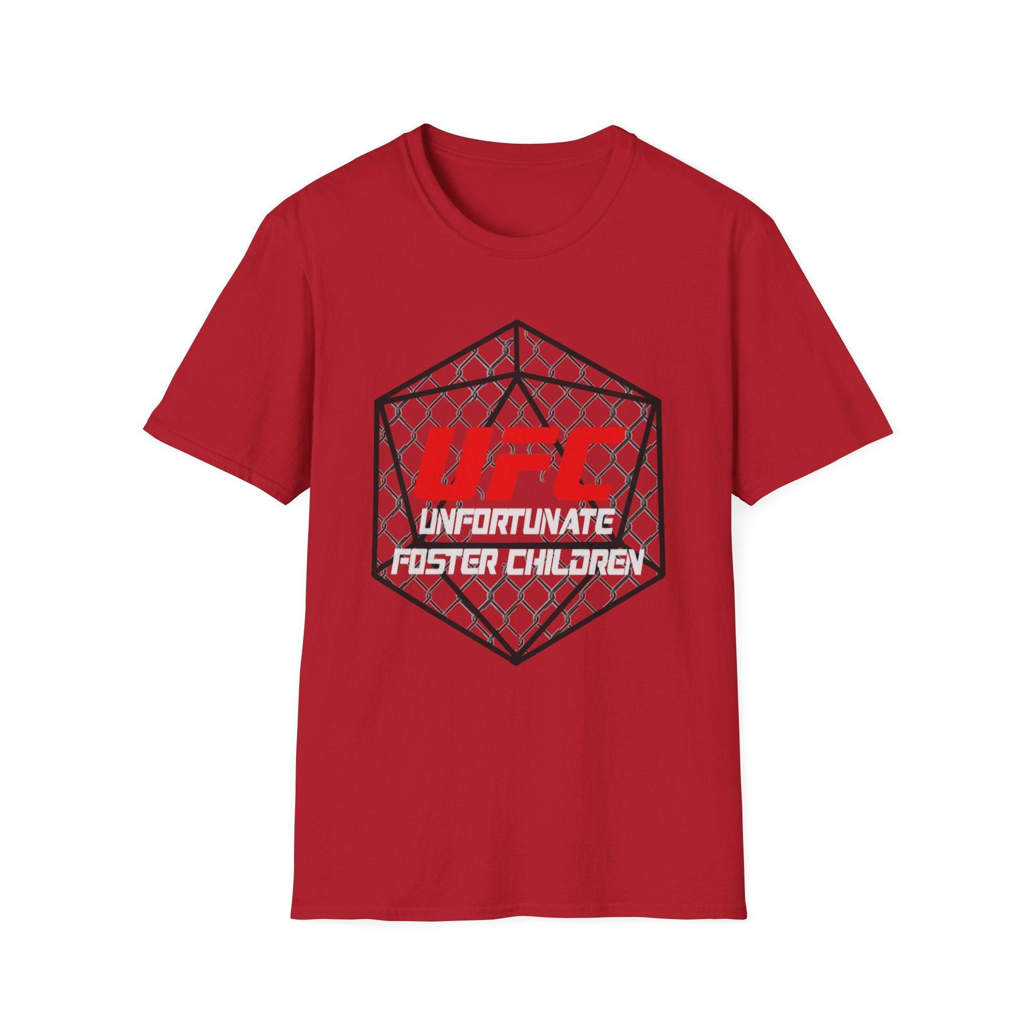 

2026 Summer UFC Logo Fighting Graphic Tshirt Women Sports Cotton Short Sleeve Loose Leisure Fitness Shirt Unisex 4XL