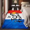 T-Tour De France Room Mats Retro Multiple Choice Living Room Kitchen Rug Non-Slip Welcome Rug