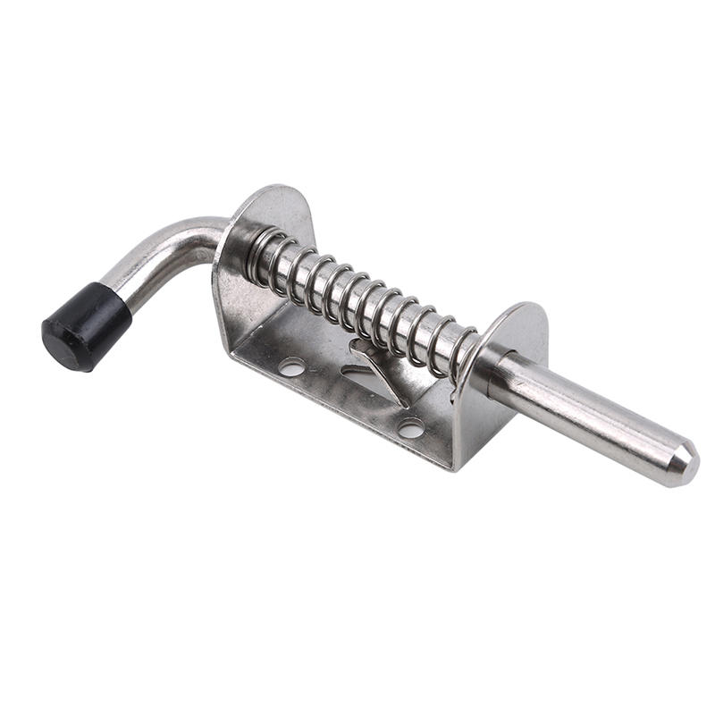 

304 Stainless Steel Latch Pin Delivers Secure Lock For Window And Cabinet Spring Loaded Design Works Smoothly For Home Hardware Use One Size серебряный