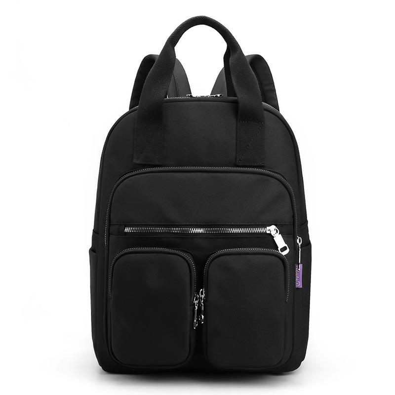 Women's Backpack Autumn Large-capacity Multi-pocket Nylon Cloth Leisure Travel Female College Student Book Backpack Schoolbag