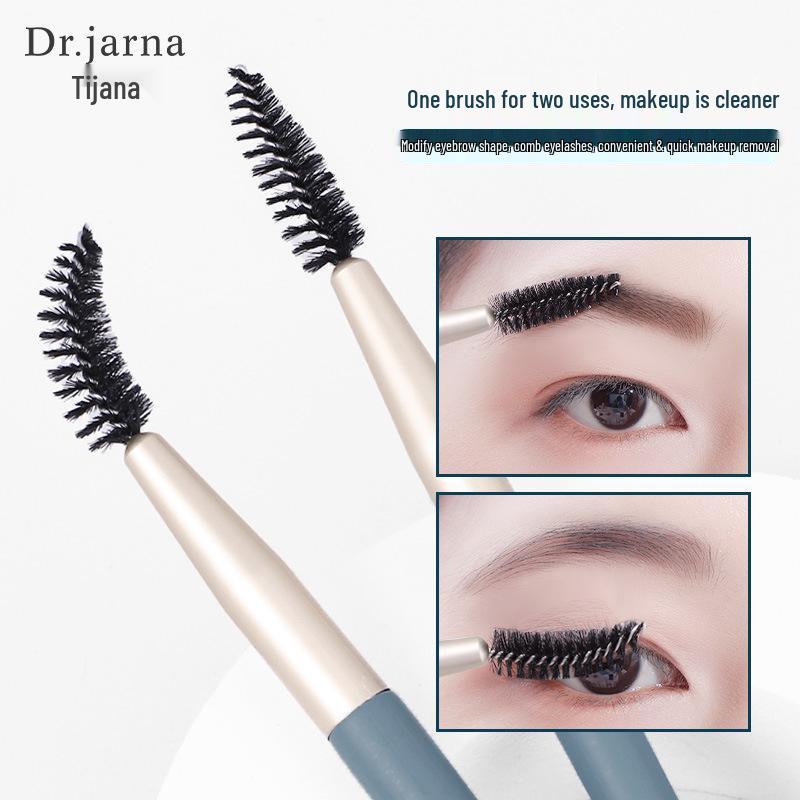 Tijuana Dual-Use Spiral Eyebrow & Eyelash Brush Comb with Curling Tool DJ-215