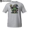 Undead Mage T-Shirt – Glowing Eyes Zombie Warlock Magic Horror Tee