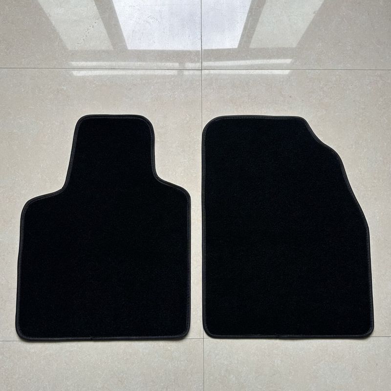 

Pink Car Foot Mat Universal Foot Mat Suede Non-Slip Mat All Year Round Protective Mat Car Foot Mat Thickened Waterproof Floor Mats Hard Carpet Driver and Passenger (Two-Piece Set)