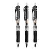 MG Morning Click Neutral Pen - Black, Quick-Dry, Smooth for Exams, Junior High Students, Signature Writing, 0.35mm Refill