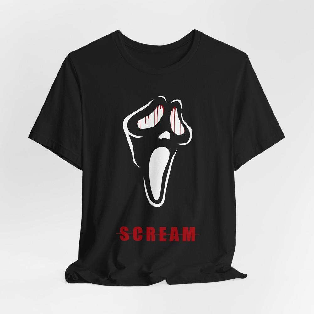 

Horror Lovers Ghostface Tee Comfortable Breathable Cotton Shirt Unisex T-Shirt XXXL