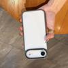 Transparent Silicone Frame Bumper Case For iPhone 17 Air 16 16E 15 14 13 12 Mini 11 Plus Pro Max Lens Ring Protective Hard Cover