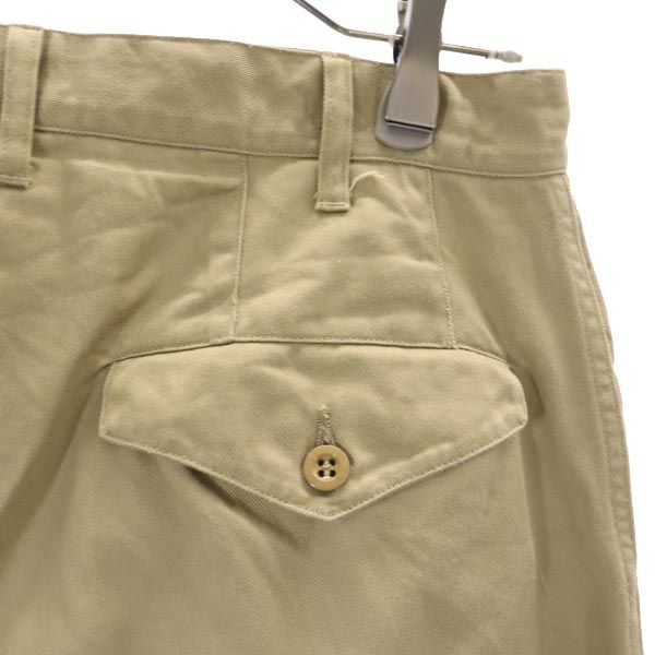 DUTCH ARMY 60s Chino pants beige Button fly Men's Used