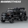 1:32 Dodge RAM 1500 TRX 6X6 Tyrannosaurus Rex Alloy Model Car Toy Diecasts Casting Sound and Light Car Toys For Children Vehicle