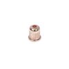 6Pcs Electric Guitar Metal Through Body Bass Strings Ferrules String-Through Body Ferrules For Electric Bass Electric Guitar