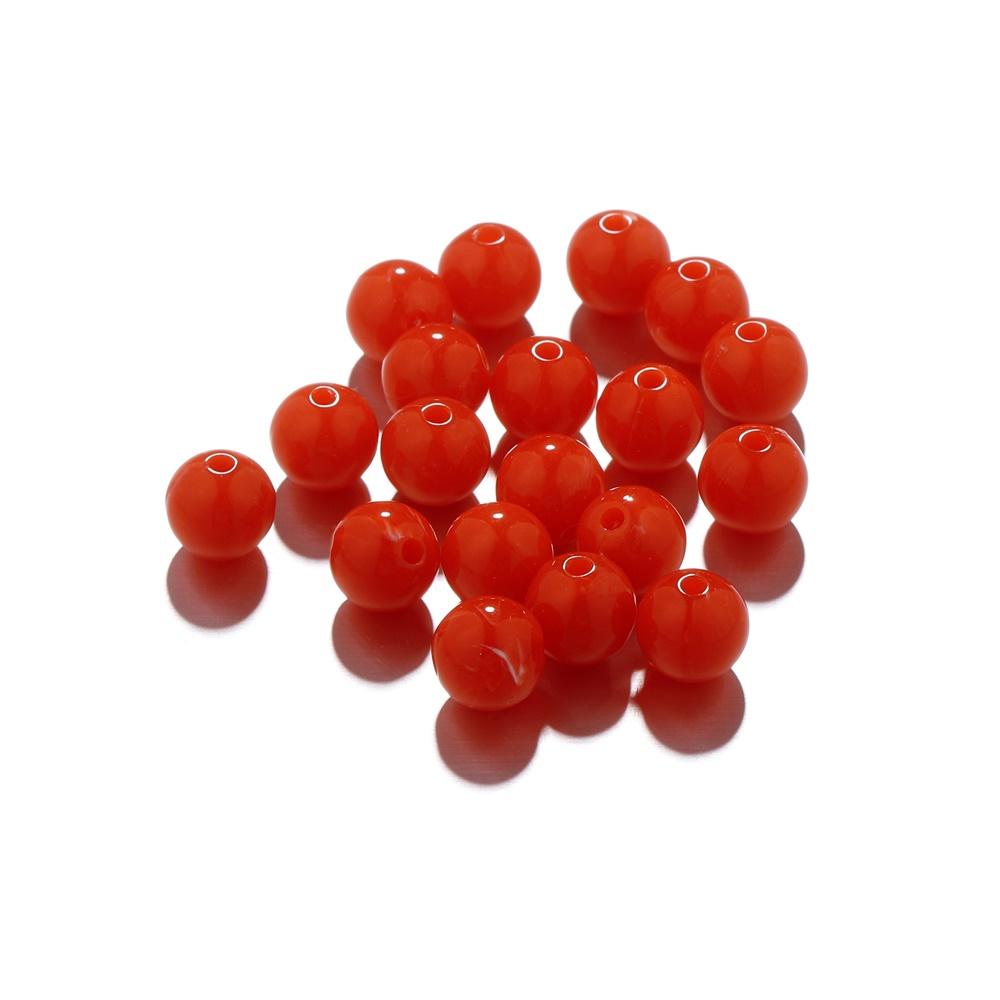 100-200Pcs Colorful Round Imitation Natural Stone Bead Loose Spacer Bead For DIY Necklace Bracelet Jewelry Making Supplies