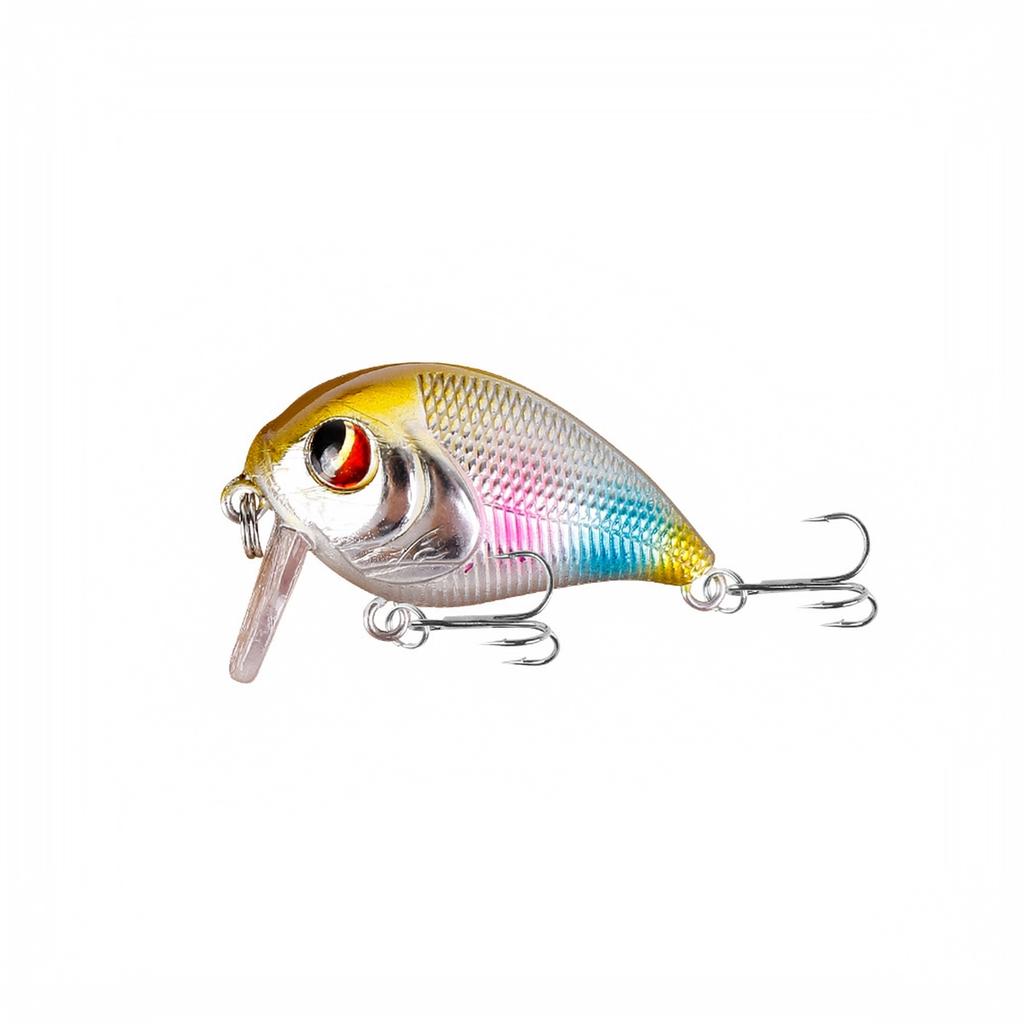 Floating Crankbait Hard Plastic Fishing for – Realistic Swimbait with Wobble Action