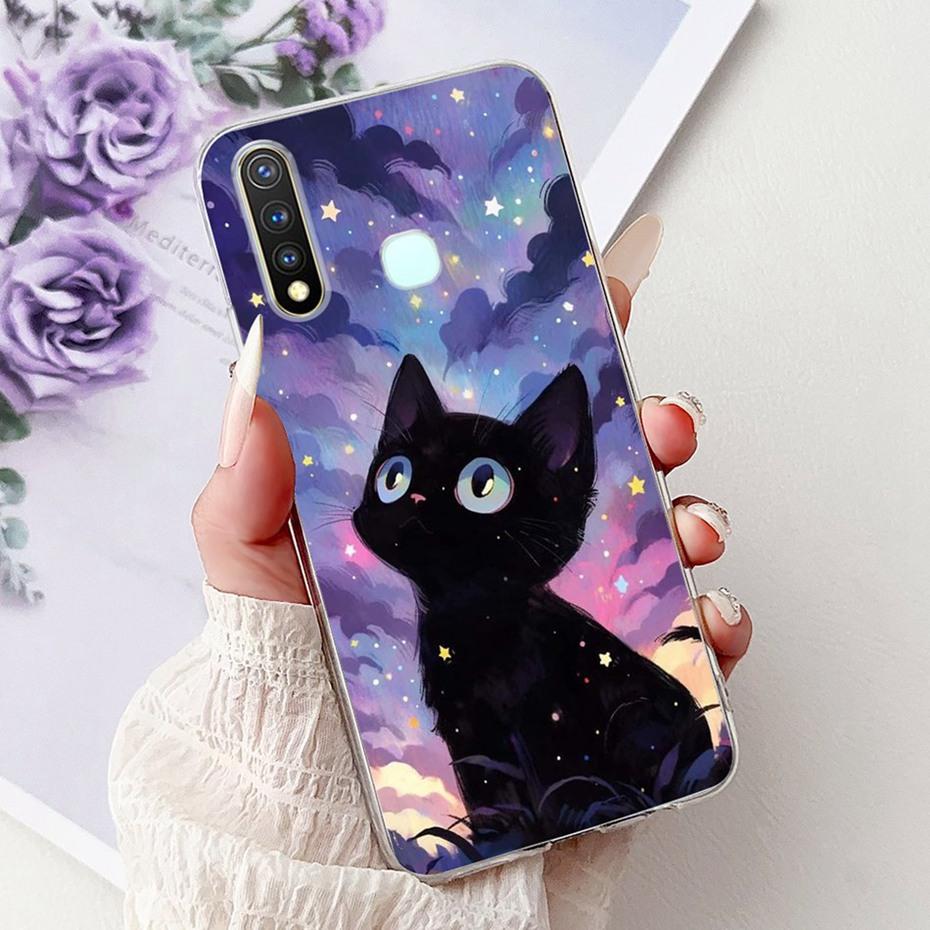 New Design Phone Case For Vivo 1915 Y19 Y5s Clear TPU Slim Back Cover For Vivo Y19 Y5s 1915 Soft Silicone Cases