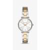 Mini Pyper Pavé Two-Tone Watch, Bracelet and Stud Earrings Set MK1041