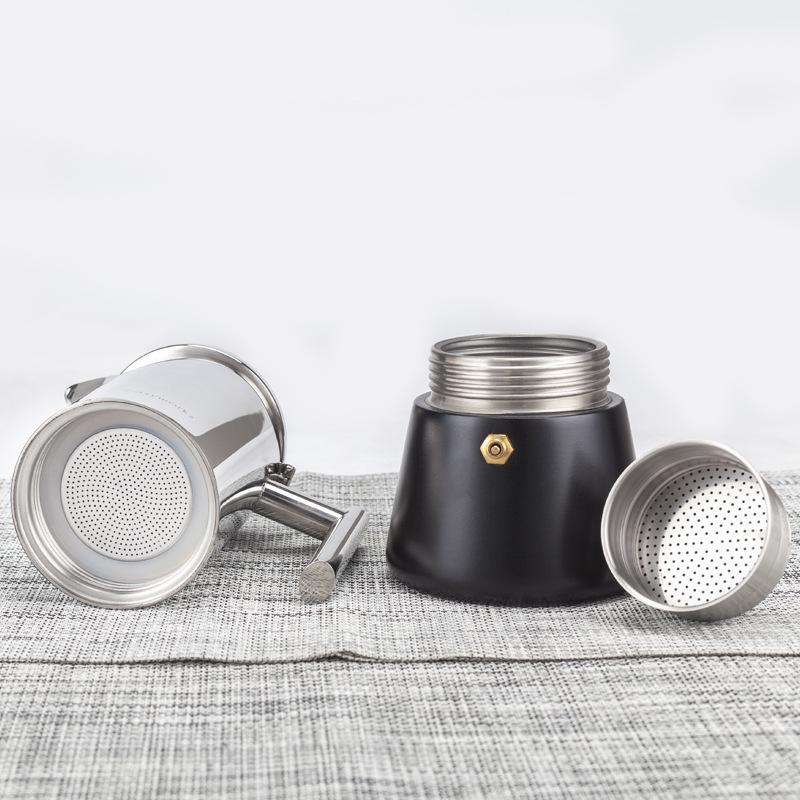 Moka in Acciaio Inossidabile Easyworkz per Piani Cottura a Induzione
