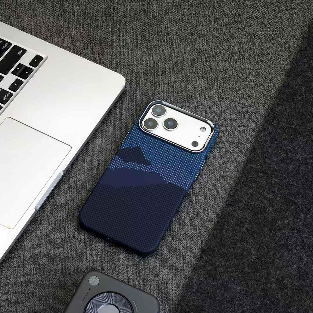 Luxury Carbon Fiber Texture Magnetic Case For IPhone 17 Pro Max Air 16 15 14 13 12 Pro Metal Lens Frame Button Shockproof Cover