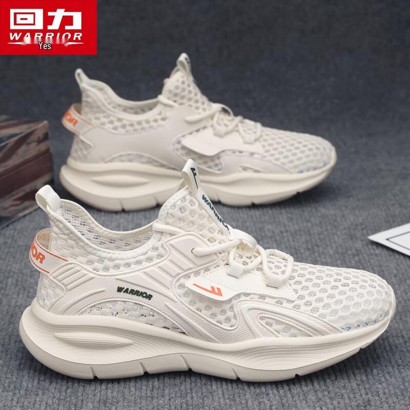 Warrior Men s Mesh Breathable Thick-Sole Casual Shoes 5443 42
