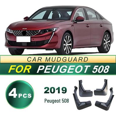 Splash Guard Rubber Mud Flaps for 2019 Peugeot 508