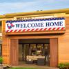 Blulu Welcome Home Banner Decoration 71 x 15.7 Inches Large Welcome Back Home Yard Sign for Outdoor Memorial Day Patriotic Labor Day Homecoming