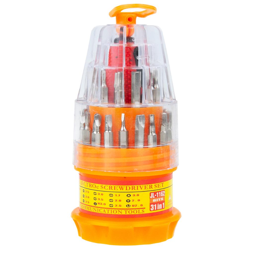 BT14 MULTIFUNCTIONAL SCREWDRIVER PRECISION SCREWDRIVERS 31in1 TORX HEX CROSS HEAD BITS