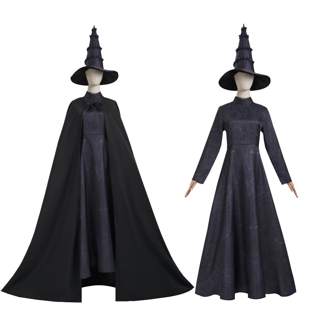 The evil witch Grinda cos Movie Costume: The Wicked Witch Elphaba cosplay Clothing