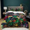 3D Cartoon Duvet Cover Set Exquisite N-Ninja Wallpaper Turtles Digital Printing Bedding Set for Bed Girl Boys Bedroom Decor Gift