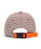 Eondeokeonteulol Check Pattern Ball Cap Pop Hound / Authentic Bb / Orange Check