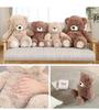 Beige teddy bear plush perfect as a hugging A cute and adorable gift for Large toy, 35cm, pillow. children. size. (M5-MGKFGB90132BE)
