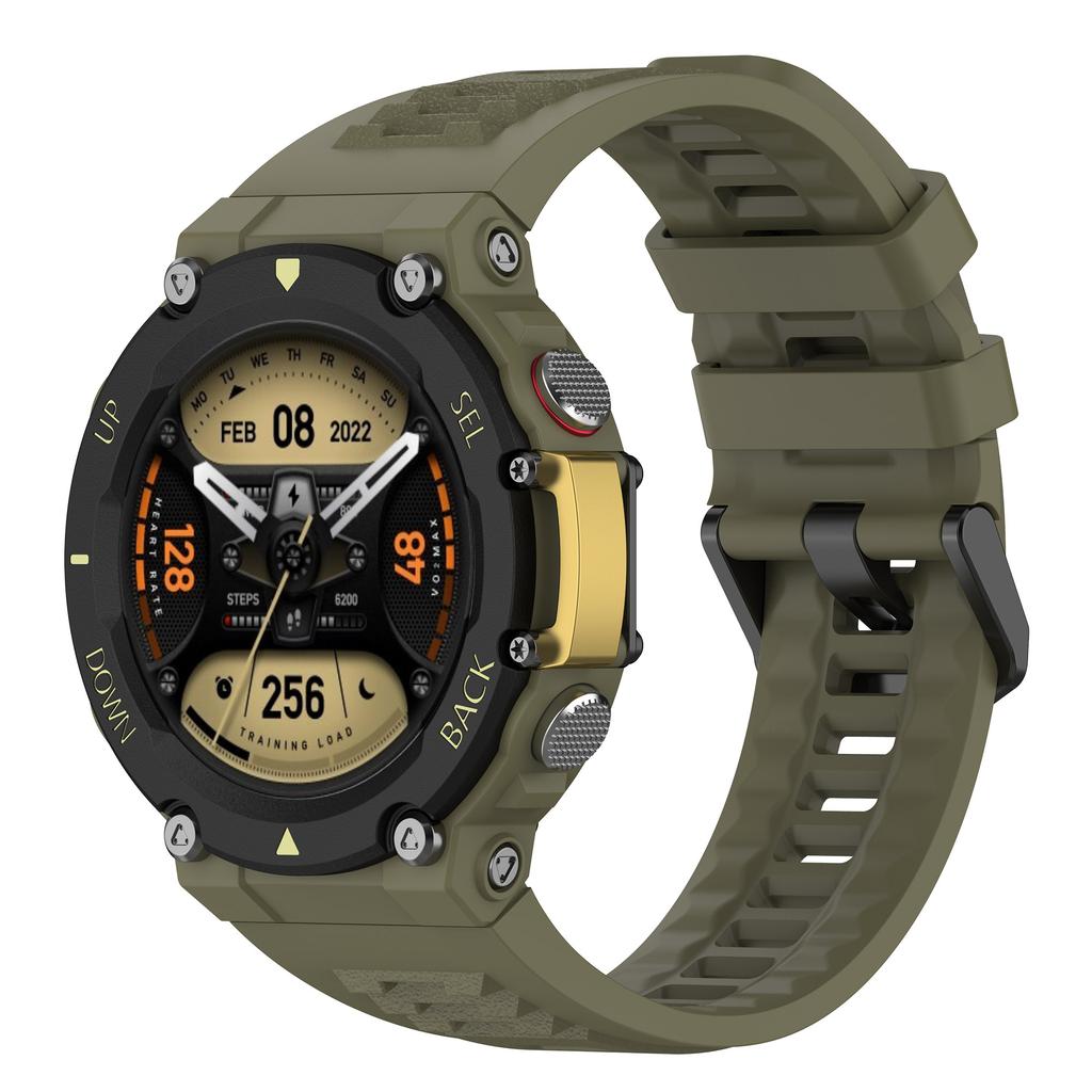 For Huami Amazfit T-Rex 2 Replacement Strap Adjustable Silicone Watch Band
