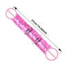 Colorful Bold Large Simulation Double-Headed Dragon Penis Lala Gay Women's Sexy Sex Product Dildo TPE