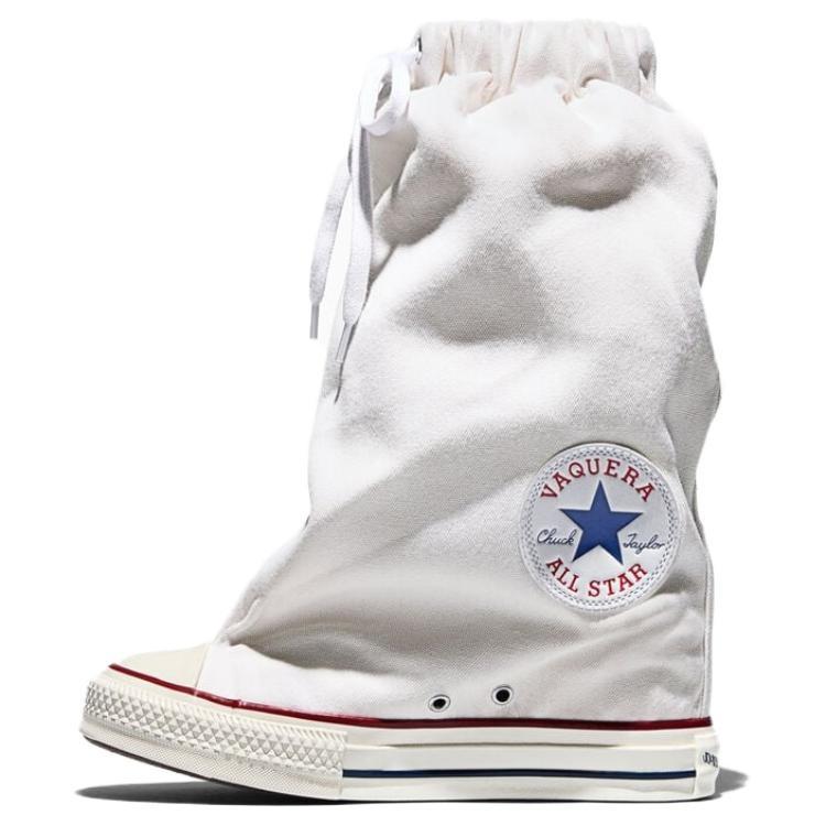 (WMNS) Converse x Vaquera Chuck Taylor All Star XHi Slouch Wedge 'White' Women's A17686C