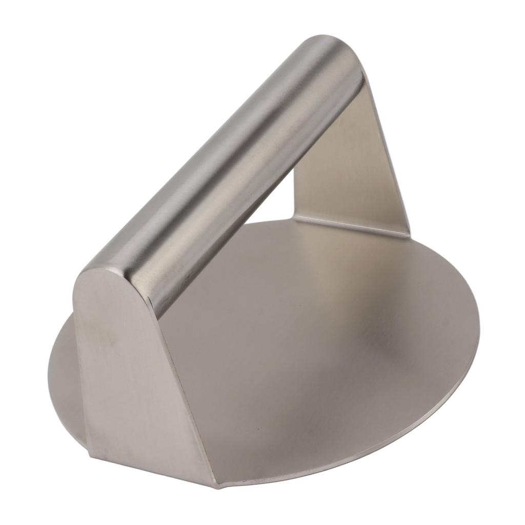 Stainless Steel Burger Press Professional Manual Prevents Stick Grill Press for Beef Vegetables Burgers Cooking