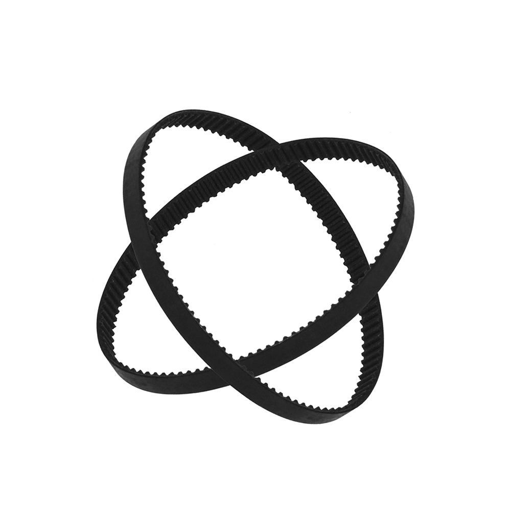 GT2 Sluten Timingrem Gummi Synkronremmar B=6mm L=110 112 158 200 280 400 610 852 1220mm 3D-skrivardelar