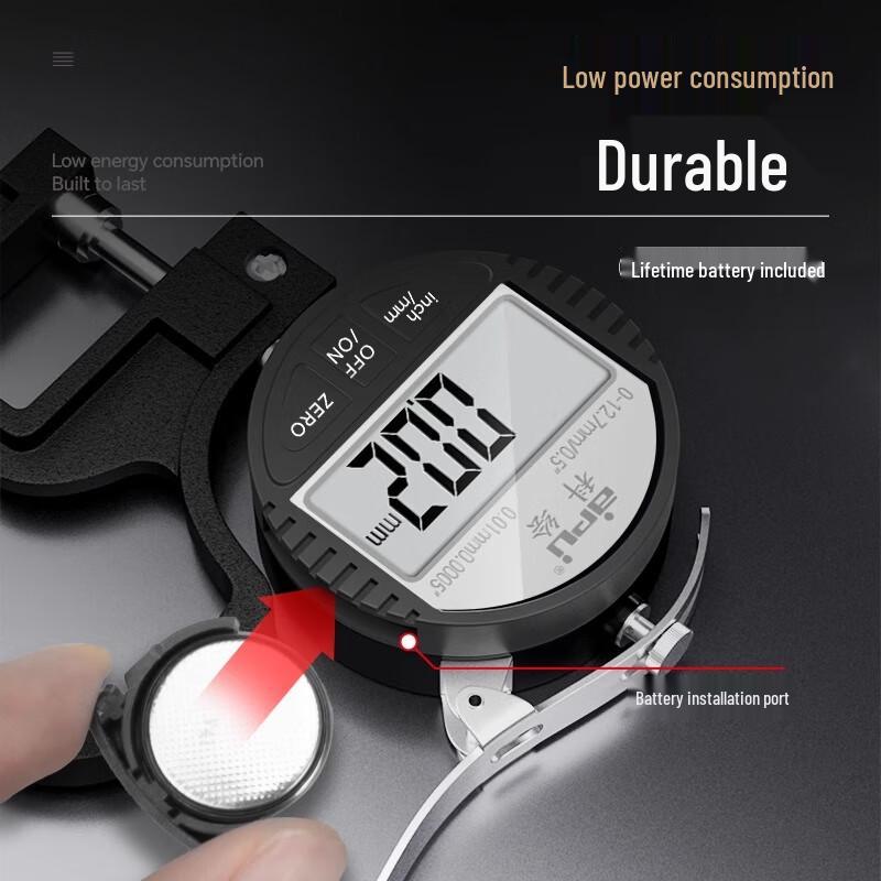 High-Precision Digital Thickness Gauge (CN Version)