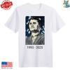 Charlie Kirk Memorial T Shirt True Patriot RIP 1993-2025 USA Flag Graphic Unisex T-Shirt