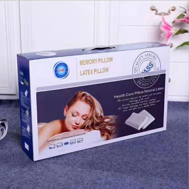 Space Memory Latex Neck Support Pillow - Slow Rebound, Perfect Gift Bundle