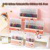 8-48 Colors Retractable Glitter Gel Pens Uncap Type Ballpoint Pen Card Stock Marking Coloring Drawing Art Marker Art Stationery